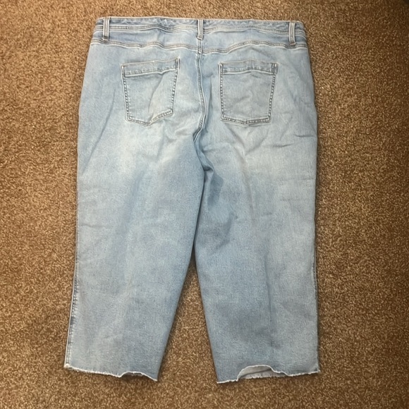 Talbots Stovepipe Jeans Size 22WP. Unfinished hem - Picture 2 of 5